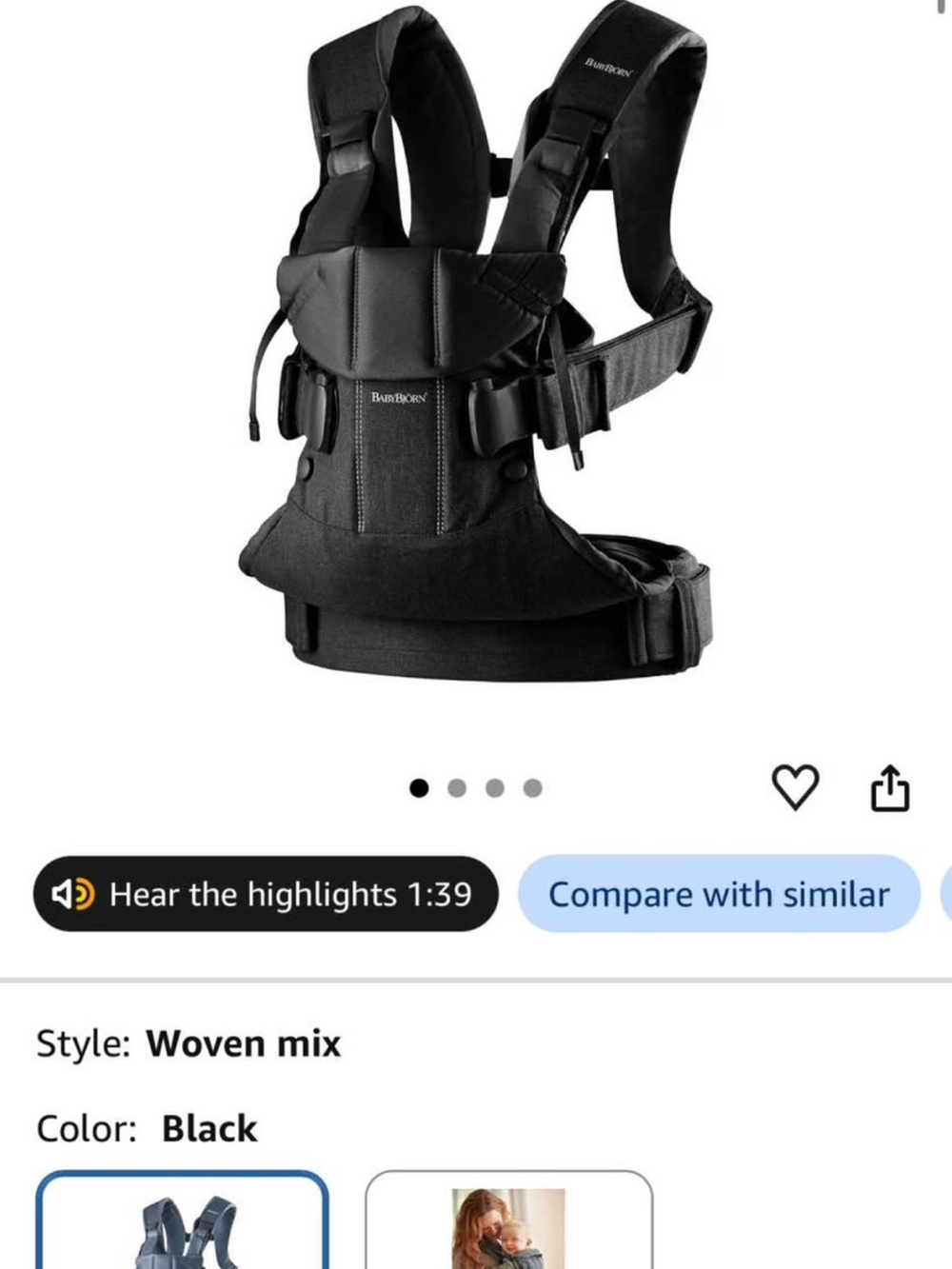 BabyBjorn Carrier One
